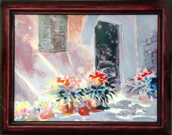 16044 FLOWERED ENTRANCE - 30X40