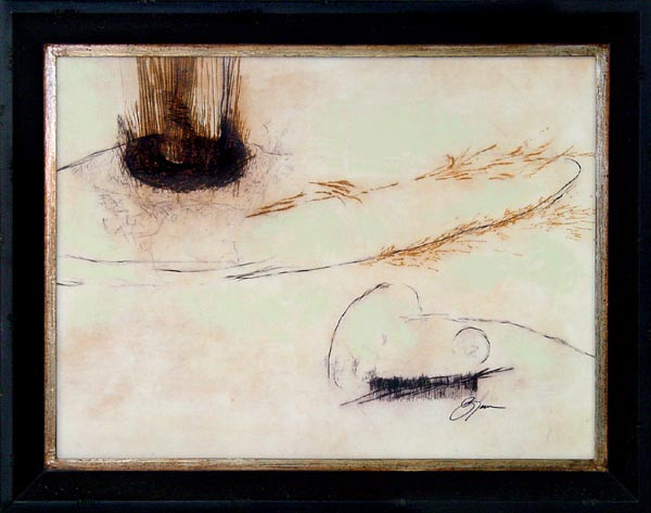 16051 BRUSHED SILENCE II - 30X40