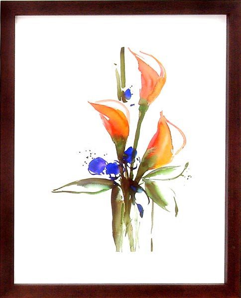 16186 SPLASHED B - 30X38