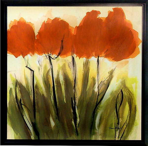 16606 FLORAL STROKES II - 31X31