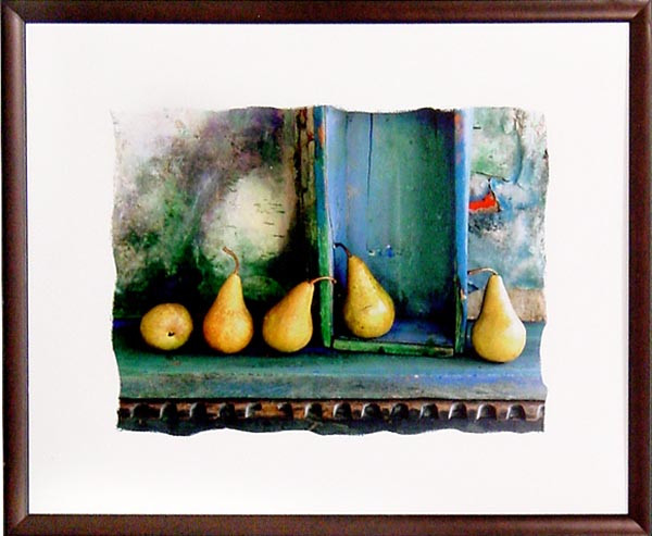 17044 PEARS ON SIL - 18X22