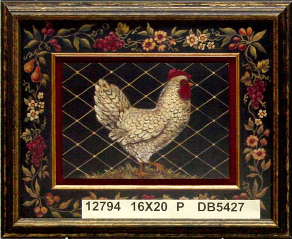 12794 OLD WORLD HEN II - 16X20