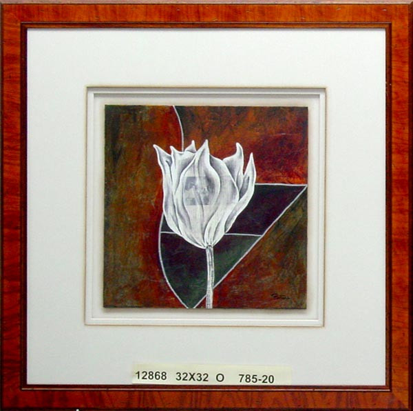 12868 ORIENT GARDENS -TULIPS - 32X32