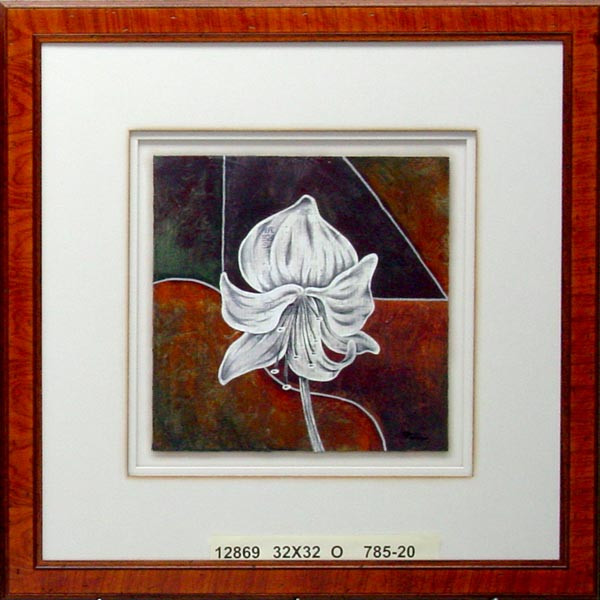 12869 ORIENT GARDENS -AMARYLLIS - 32X32