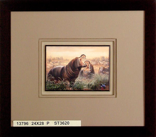 13796 THE HIPPOTAMUS - 24X28