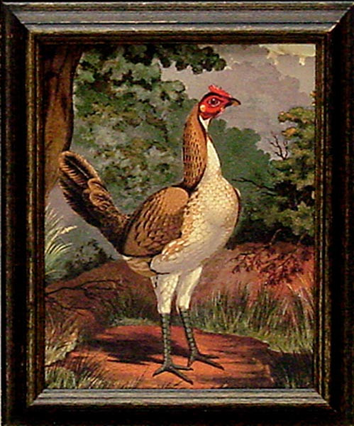 13857 WHEATEN GAME HEN - 11X14