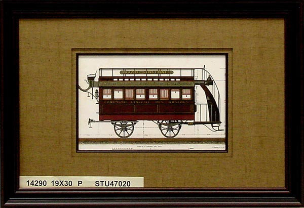 14290 TRAMWAYS #122 - 19X30