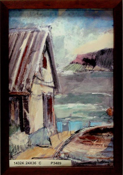 14324 OFF TO THE SIDE - 24X36