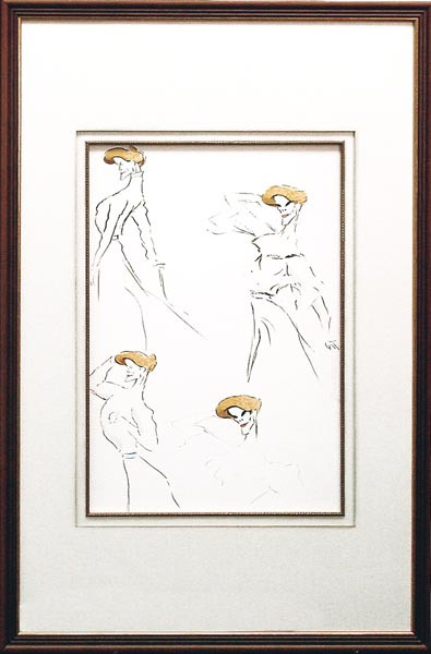 14437 LES DAMES - 20X31