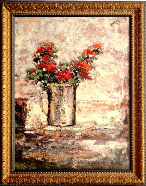 14670 ON THE STEPS - 30X40
