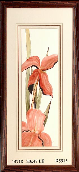 14718 FLORAL BRUSH I - 20X47