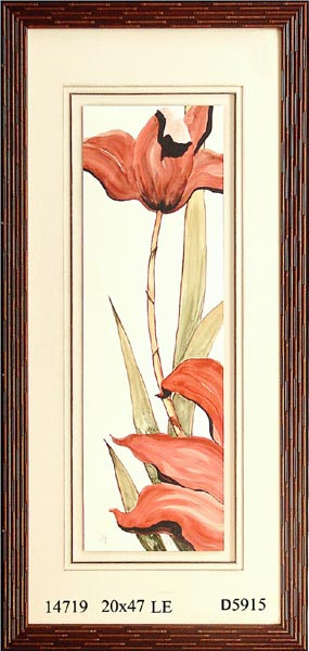14719 FLORAL BRUSH II - 20X47