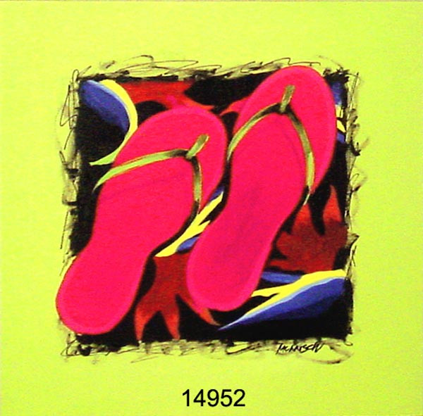 14952 WATER FLOPS III - 16X16