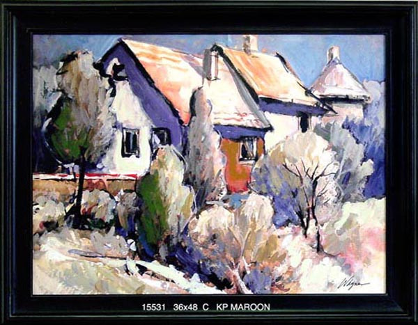 15531 THATCHED - 36X48