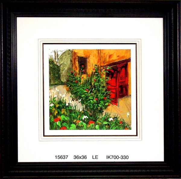 15637 THE RED DOOR - 36X36