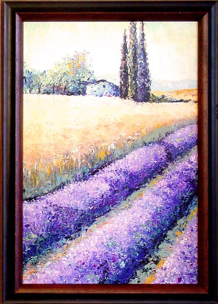 15668 LAVENDER FIELDS II - 24X36