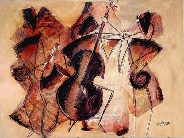 15777 BAND OF BEATS - 36X48