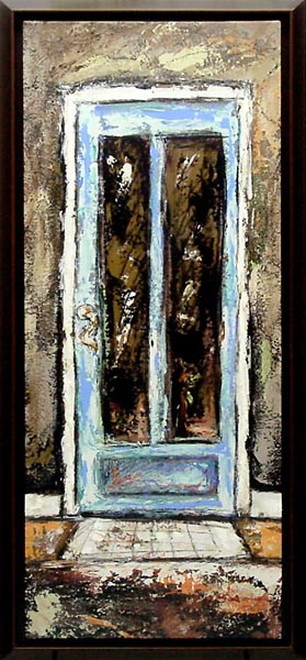 12983 BLUE DOOR - 17X39