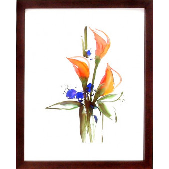 16186 SPLASHED B - 30X38