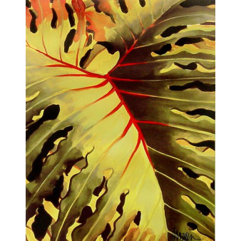 16472 GOLDEN FRONDS II - 22X28