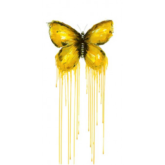 21923 YELLOW BUTTERFLY - 30X60