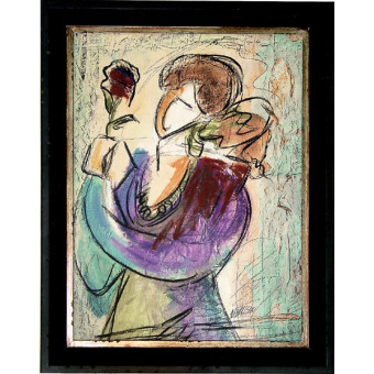 15876 JUST ONE ROSE - 30X40