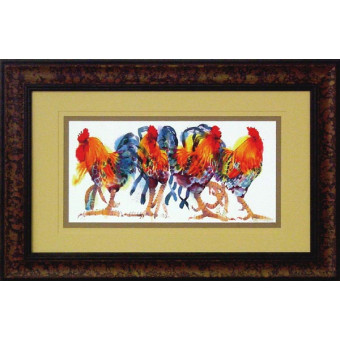 15896 ROOSTER PARADE - 16X27
