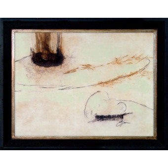 16051 BRUSHED SILENCE II - 30X40