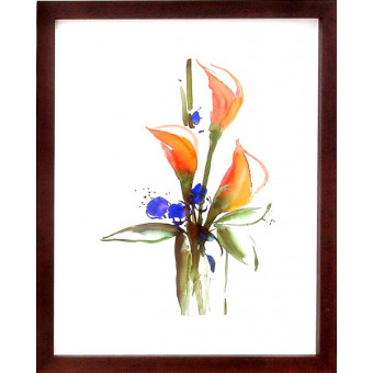 16186 SPLASHED B - 30X38