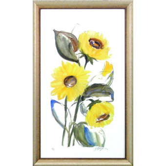 16952 YELLOW BURST II - 24X42