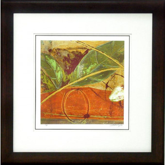 17749 POWER BLOOM I - 40X40