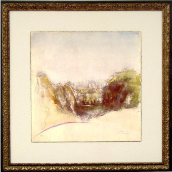 17866 ROUGE FEUILLE I - 42X42