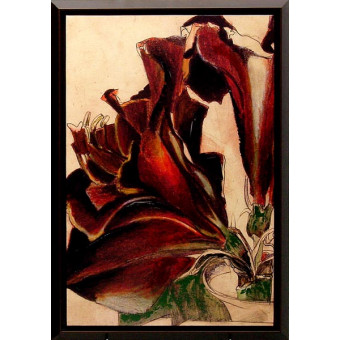 13701 FLORAL POSE II - 21X31