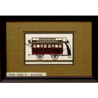 14290 TRAMWAYS #122 - 19X30