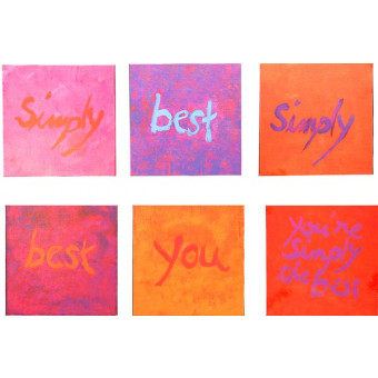 14562 SIMPLY BEST (A,B,C,D,E,F) - 14X14
