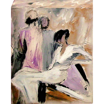 15377 THE GATHERING I - 14X18 (Temporarily Discontinued)