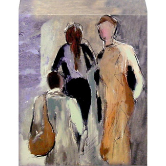 15380 THE GATHERING IV - 14X18 (Temporarily Discontinued)