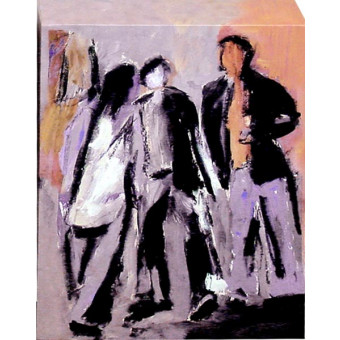 15382 THE GATHERING VI - 14X18 (Temporarily Discontinued)