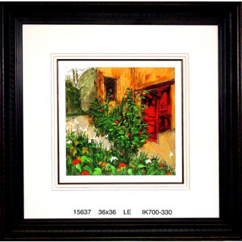 15637 THE RED DOOR - 36X36